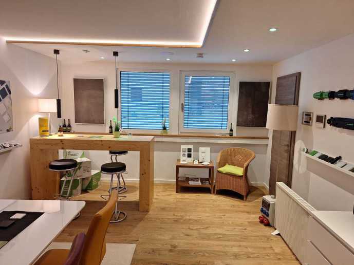 Showroom Arbeitsbereich